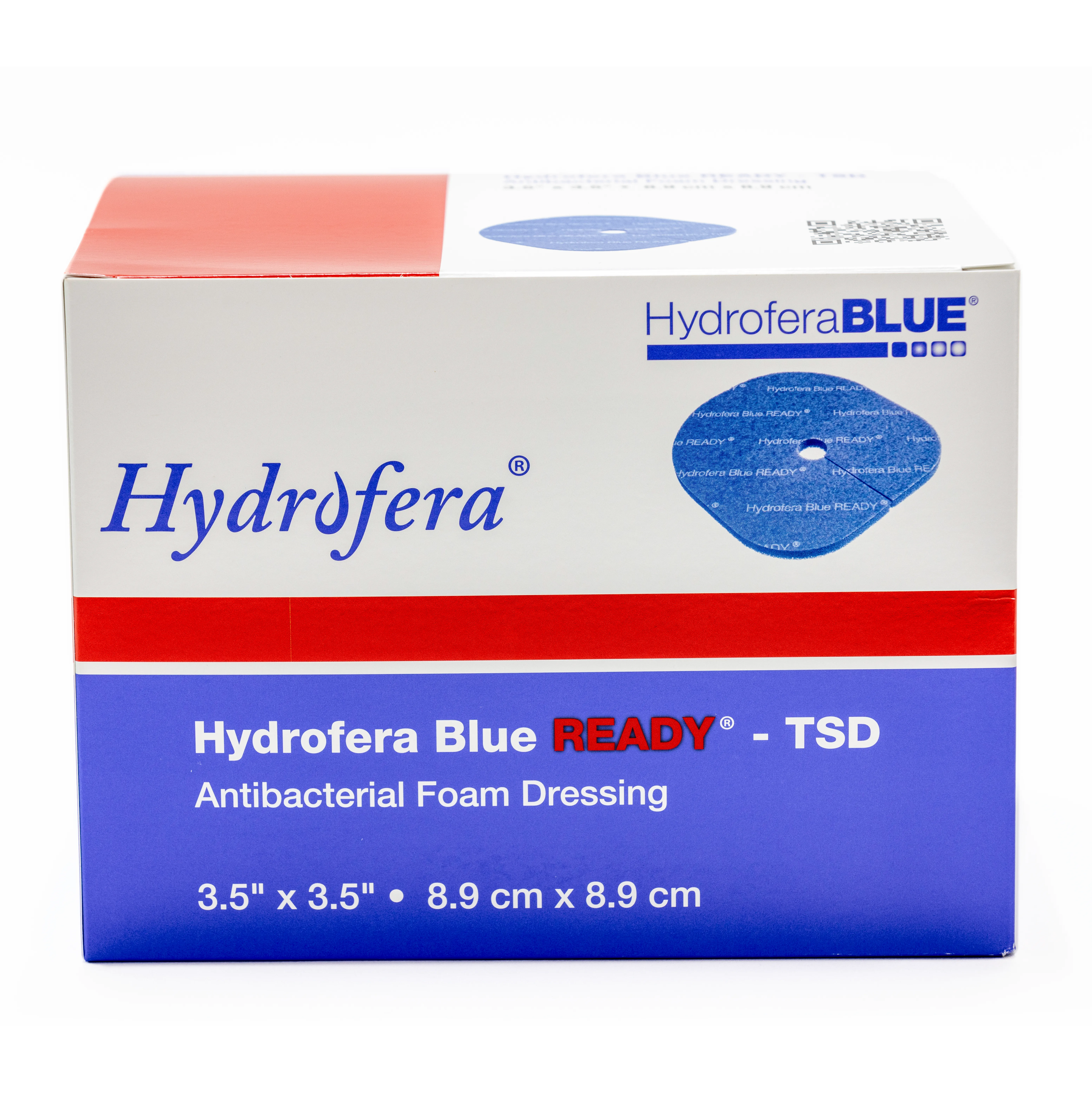Hydrofera Blue READY product packaging box